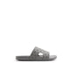 OSKAR FLAT SANDALS - LIGHT GREY