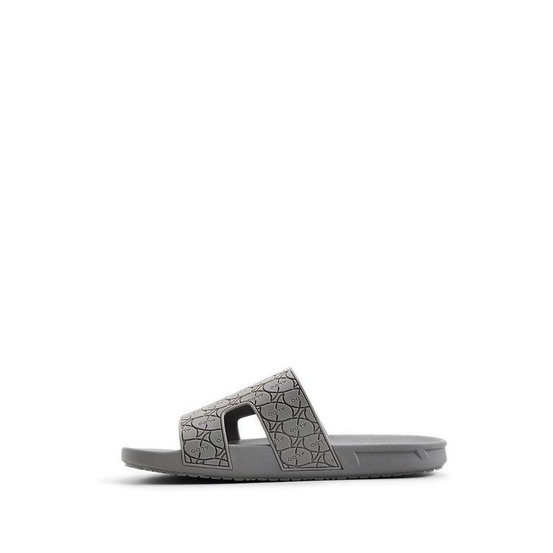 OSKAR FLAT SANDALS - LIGHT GREY