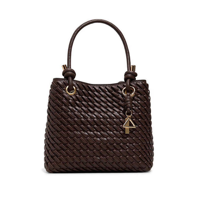 WOVENLILY SATCHEL - BROWN