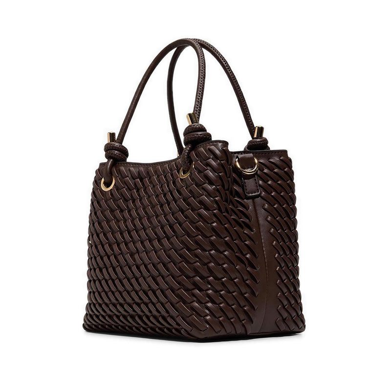WOVENLILY SATCHEL - BROWN