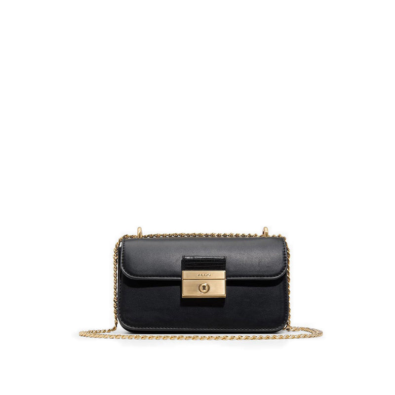 ADELIANA CROSS BODY - BLACK OVERFLOW