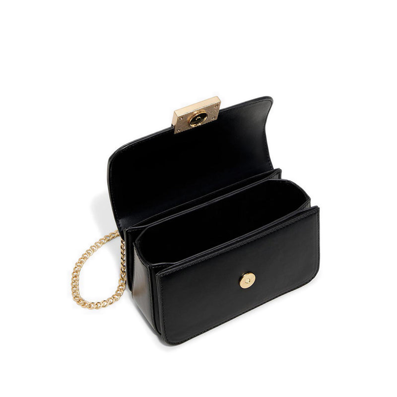 ADELIANA CROSS BODY - BLACK OVERFLOW