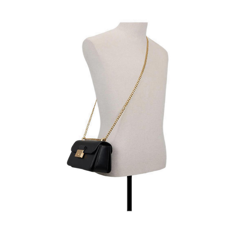 ADELIANA CROSS BODY - BLACK OVERFLOW