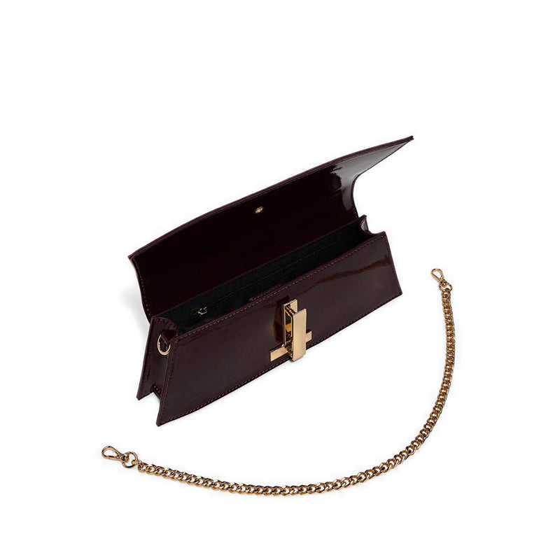 MMYCHAELA CLUTCH - BURGUNDY