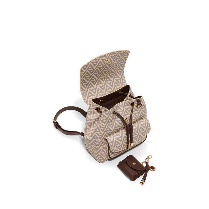 MINIELLA BACKPACK - BROWN PRIMARY - MULTI
