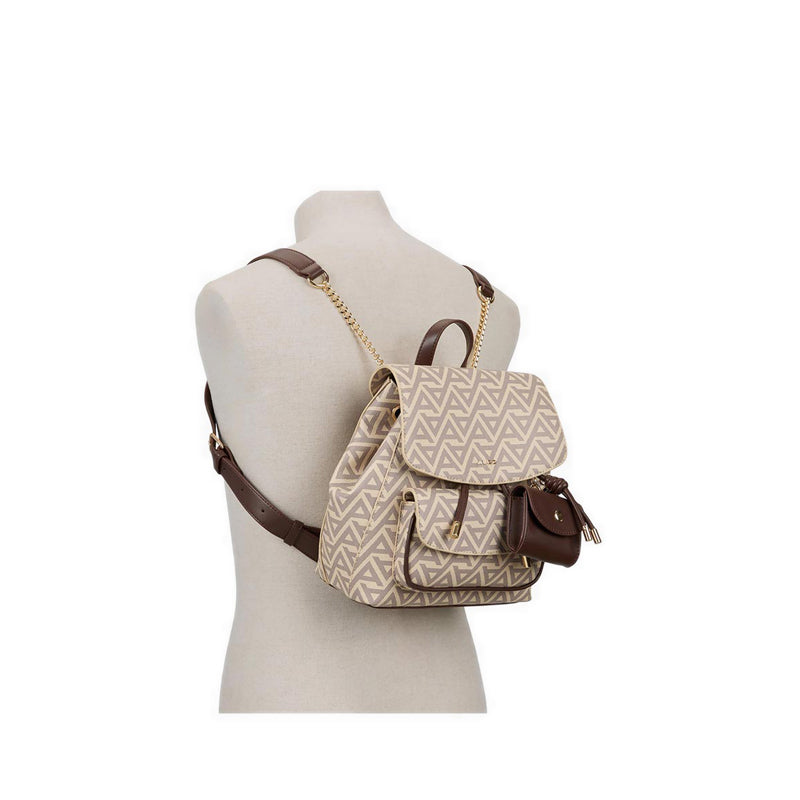 MINIELLA BACKPACK - BROWN PRIMARY - MULTI