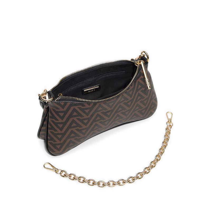 OLEVYA SHOULDER BAG - OTHER BROWN