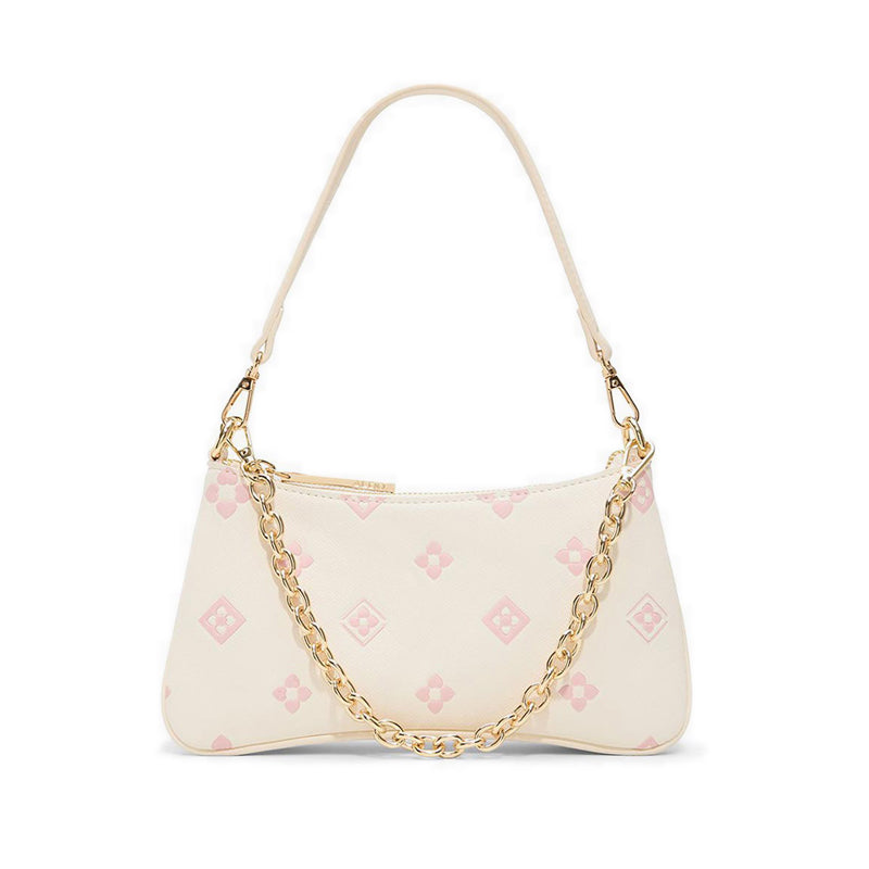 OLEVYA SHOULDER BAG - OPEN WHITE