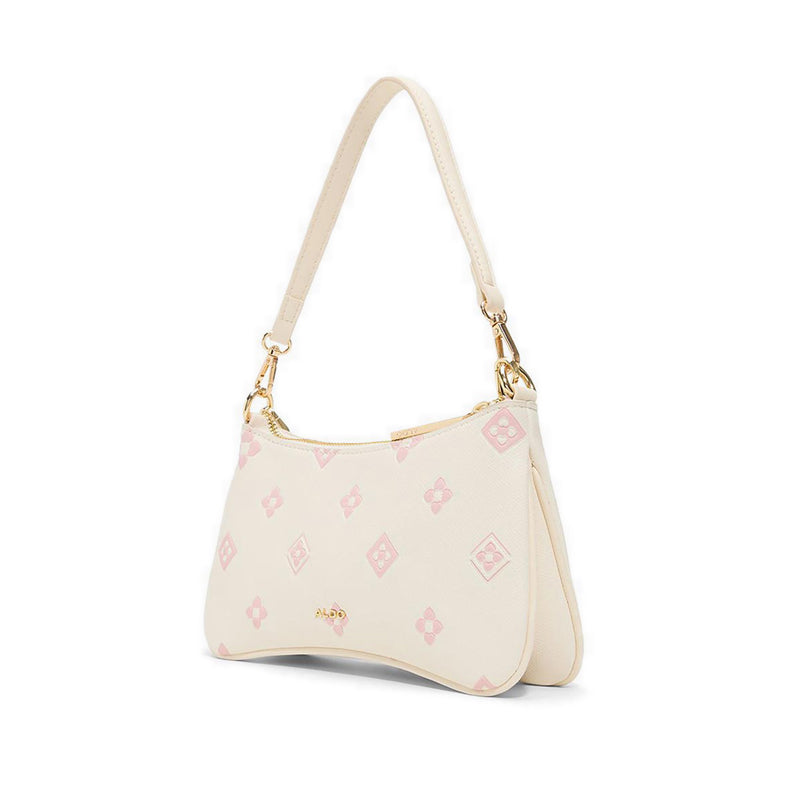 OLEVYA SHOULDER BAG - OPEN WHITE