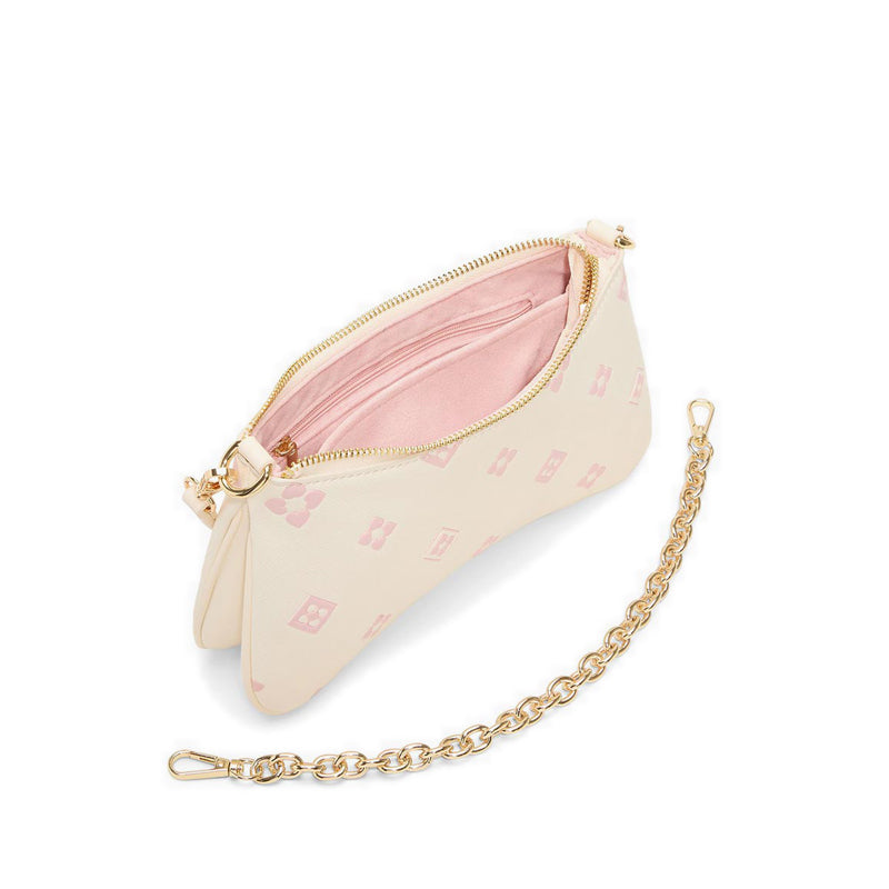 OLEVYA SHOULDER BAG - OPEN WHITE