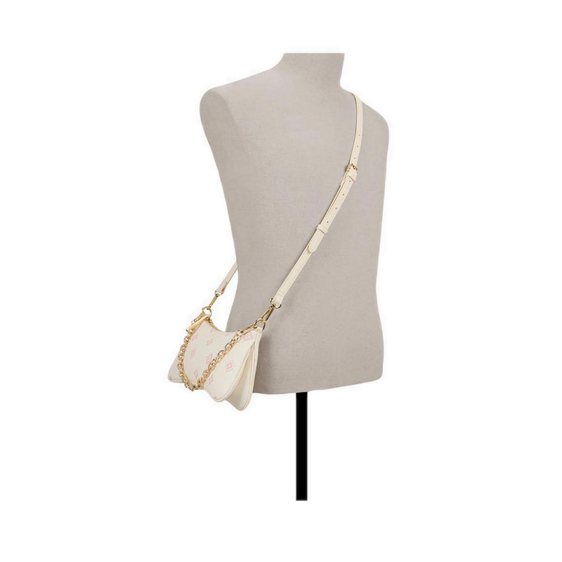 OLEVYA SHOULDER BAG - OPEN WHITE