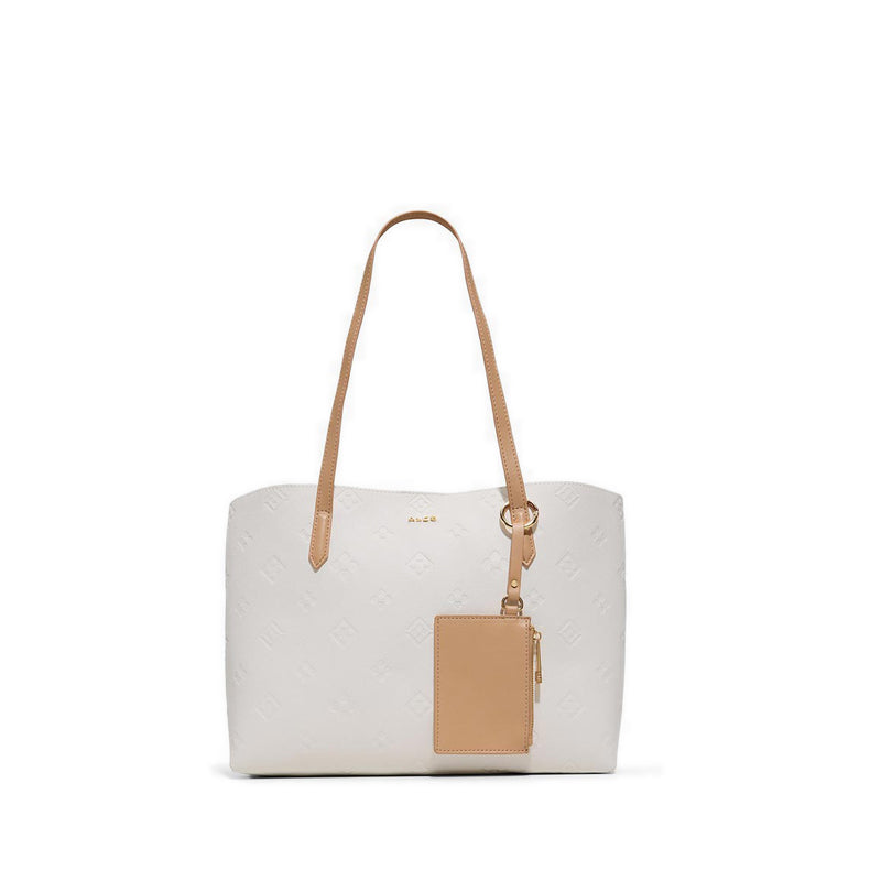YSABELLE LAPTOP BAG - WHITE COMBO