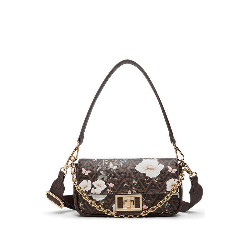 AUDETA SHOULDER BAG-BROWN PRIMARY - MULTI