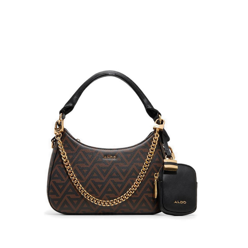 CLARIONA SHOULDER BAG - BROWN MULTI