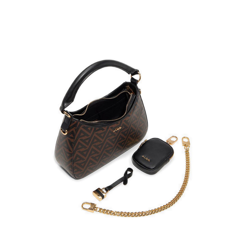 CLARIONA SHOULDER BAG - BROWN MULTI