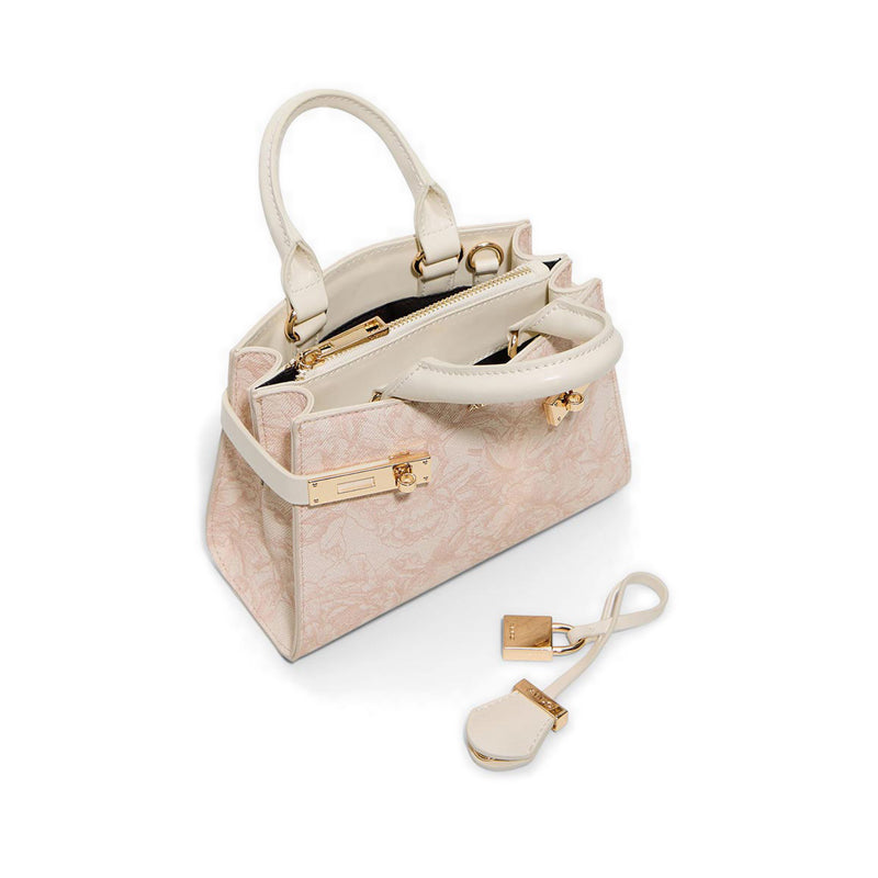 LISBONNE SATCHEL - OPEN PINK