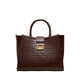 CREALILY SATCHEL - BROWN+A161:J161