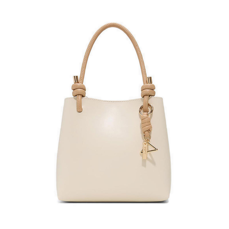 EVIELILY SATCHEL - TAN COMBO