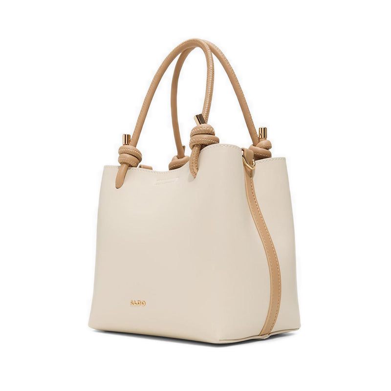 EVIELILY SATCHEL - TAN COMBO