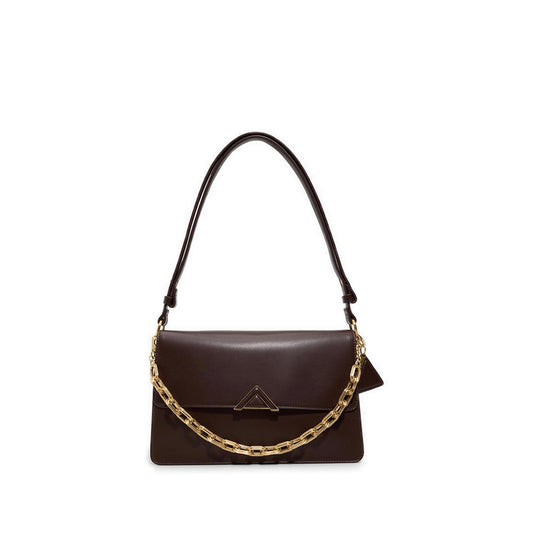 LUXEBAG SHOULDER BAG - BROWN