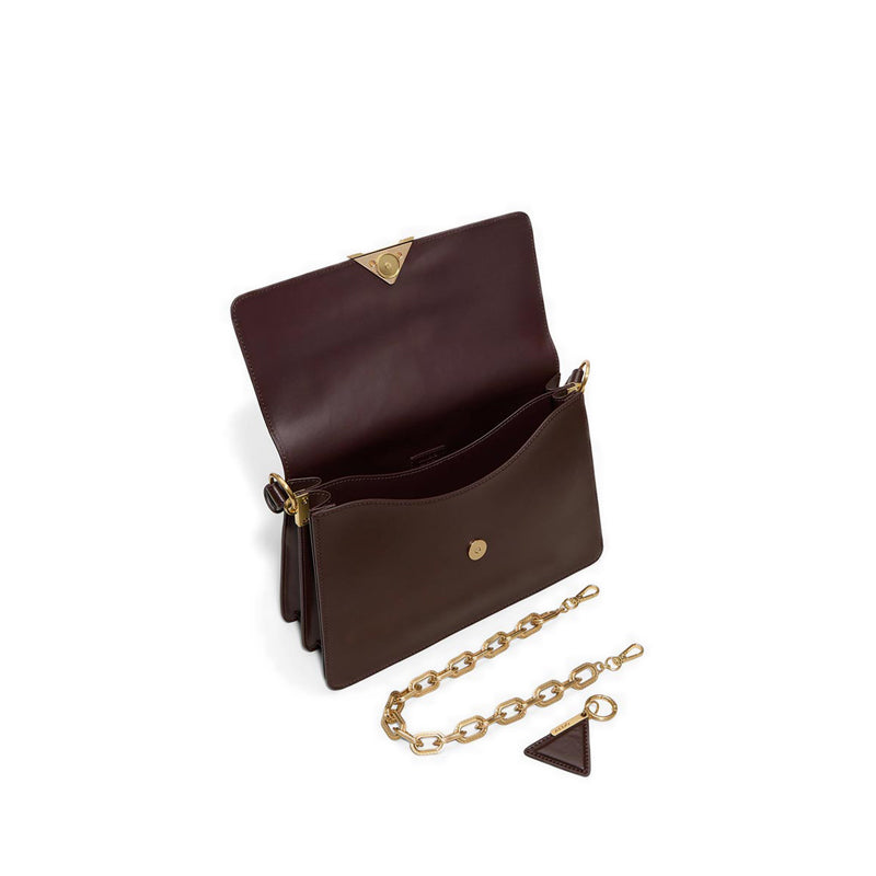 LUXEBAG SHOULDER BAG - BROWN