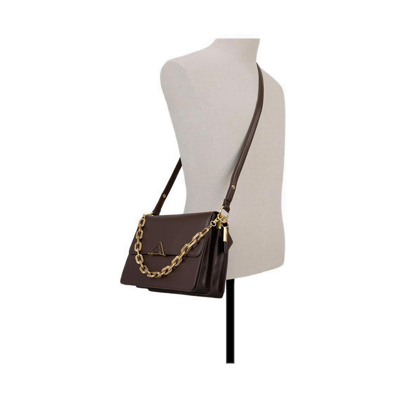 LUXEBAG SHOULDER BAG - BROWN