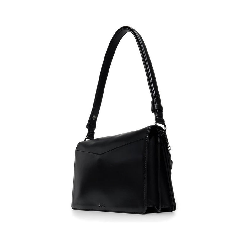 LUXEBAG SHOULDER BAG - BLACK/BLACK