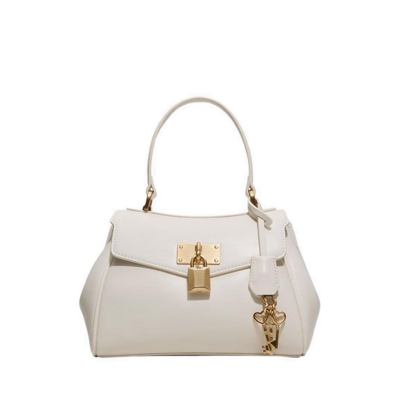 HEARTKEEPERMID SATCHEL - OPEN WHITE