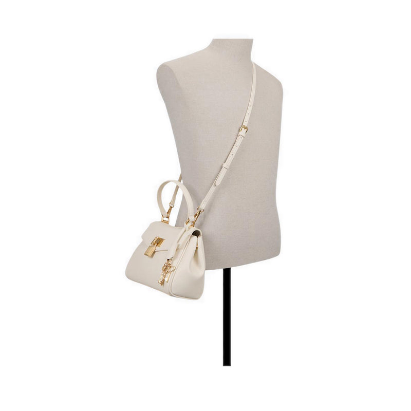 HEARTKEEPERMID SATCHEL - OPEN WHITE