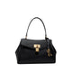 HEARTKEEPERMAX SATCHEL - BLACK OVERFLOW