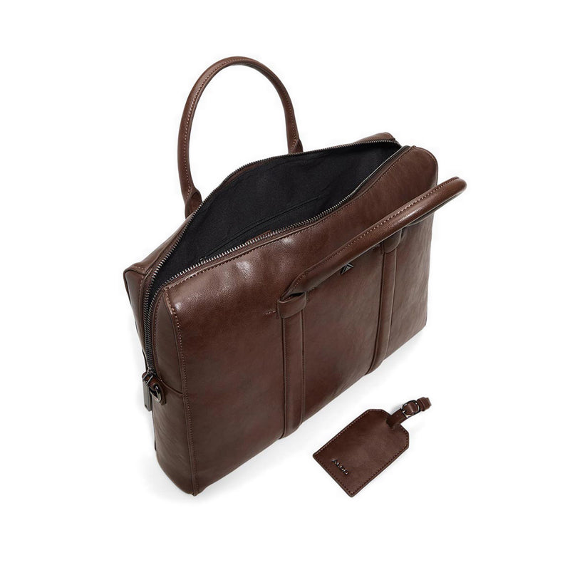 JORREN LAPTOP BAG - BROWN