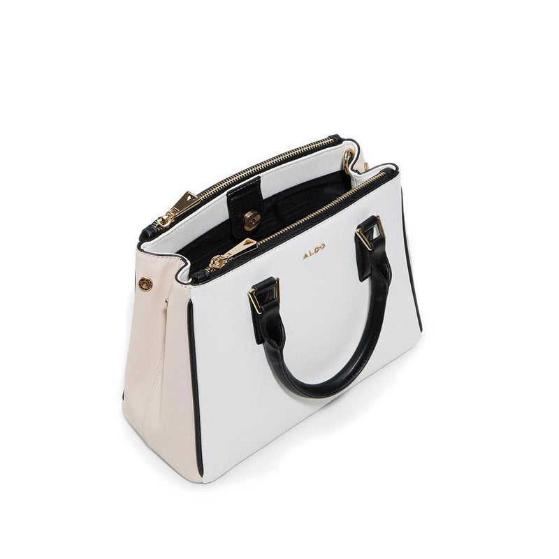 JAVAMAENTAR SATCHEL - IVORY PRIMARY - MULTI