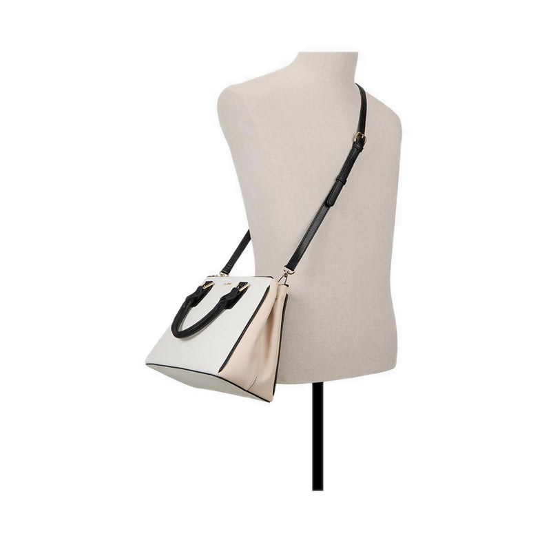 JAVAMAENTAR SATCHEL - IVORY PRIMARY - MULTI
