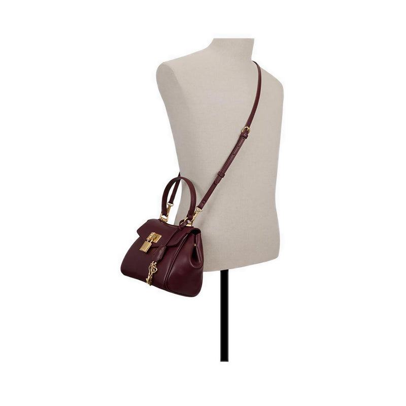 HEARTKEEPERMID SATCHEL - BORDO