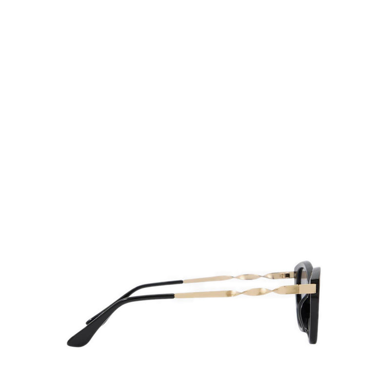 CASSIIE SUNGLASSES - BLACK/GOLD MULTI