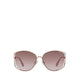PAISLLEY SUNGLASSES - ROSE GOLD