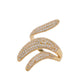 EDENE RINGS - GOLD/CLEAR MULTI