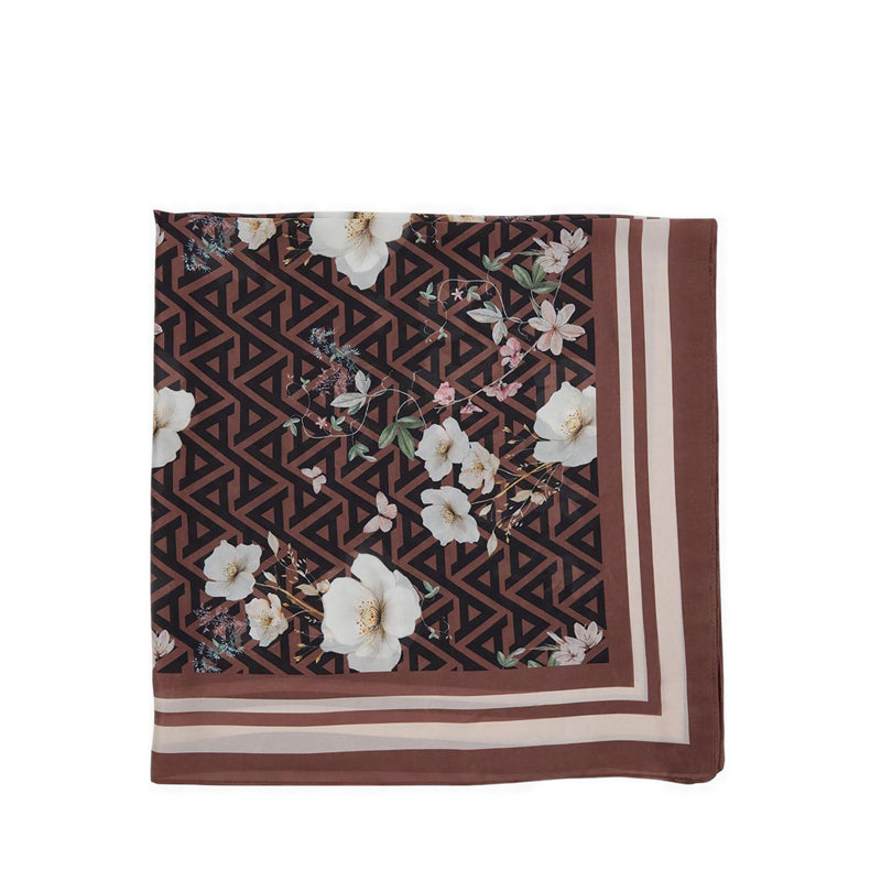 PETALA SCARF - BROWN