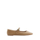 MARYJENNA SHOES-FLAT HEELS - BEIGE