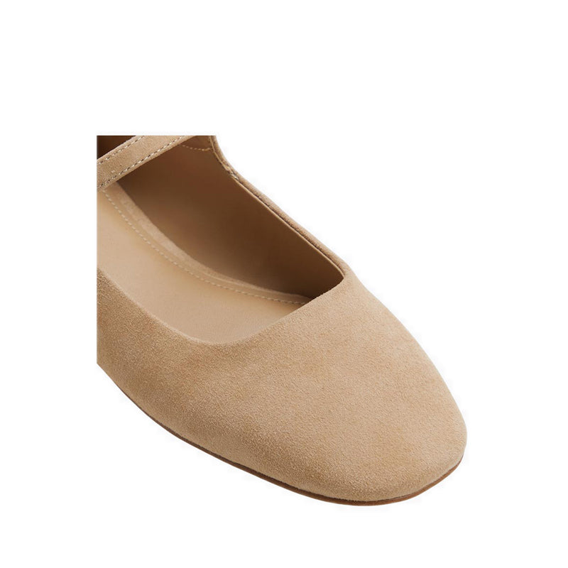 MARYJENNA SHOES-FLAT HEELS - BEIGE