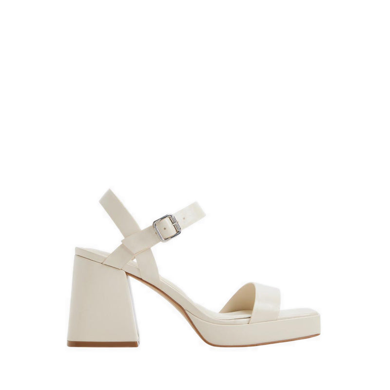 MONTSE-IN HEELED SANDALS - OTHER WHITE