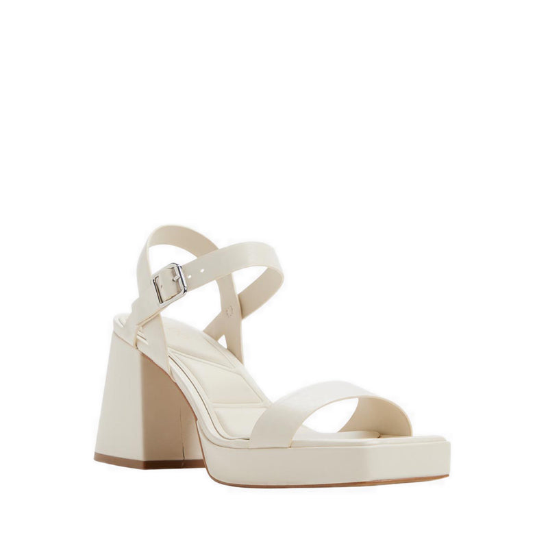 MONTSE-IN HEELED SANDALS - OTHER WHITE