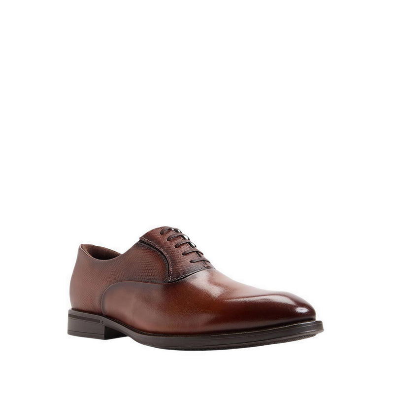 SANTINO LACE UPS - MEDIUM BROWN