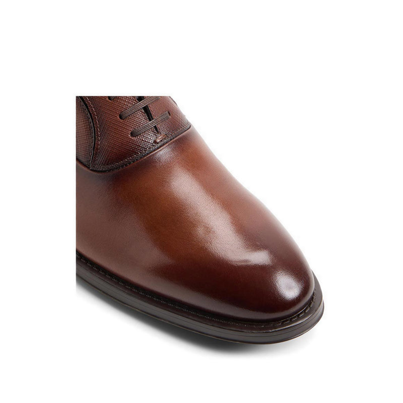 SANTINO LACE UPS - MEDIUM BROWN