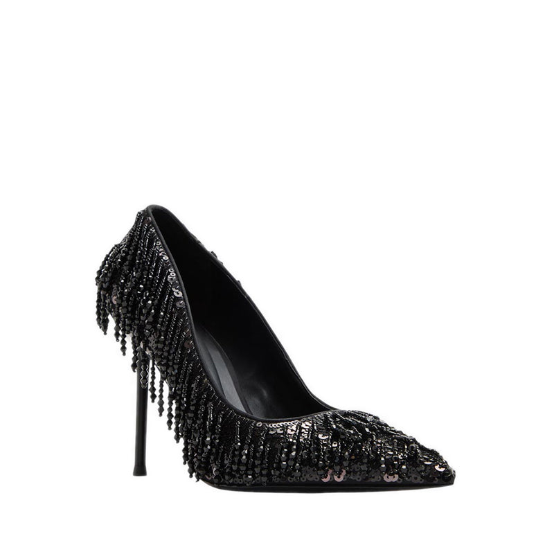 STARIA HEELED SHOES - BLACK