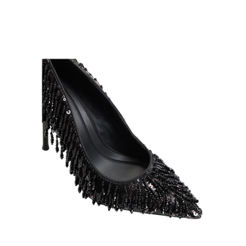 STARIA HEELED SHOES - BLACK
