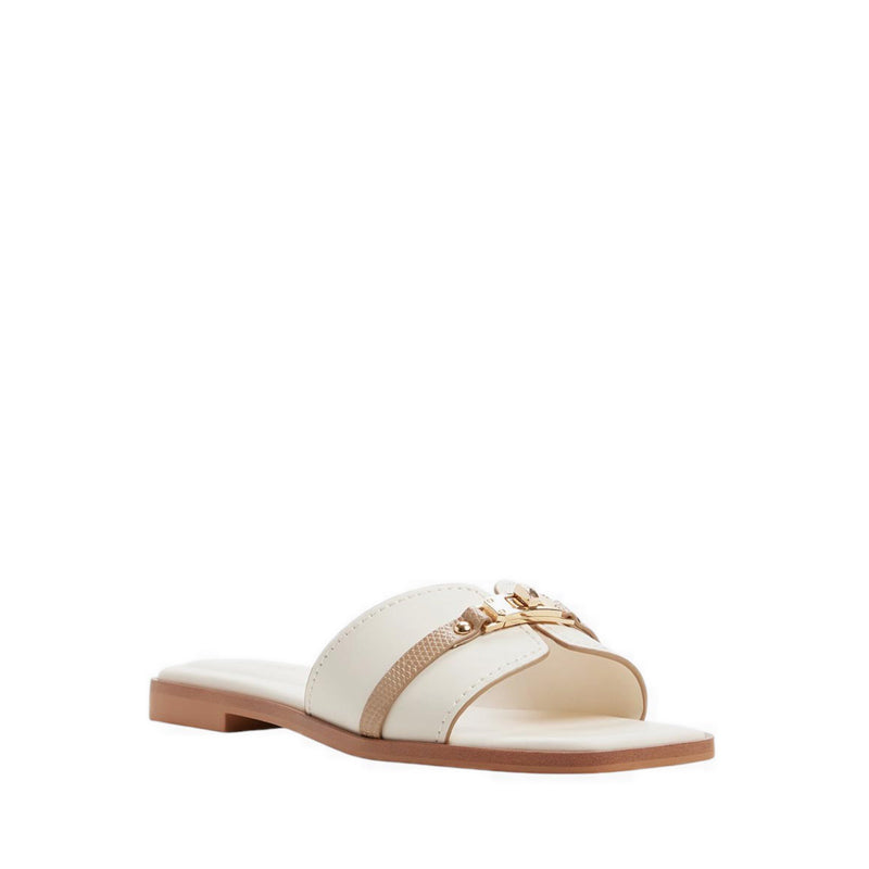 FRANCEA FLAT SANDALS - CREAM