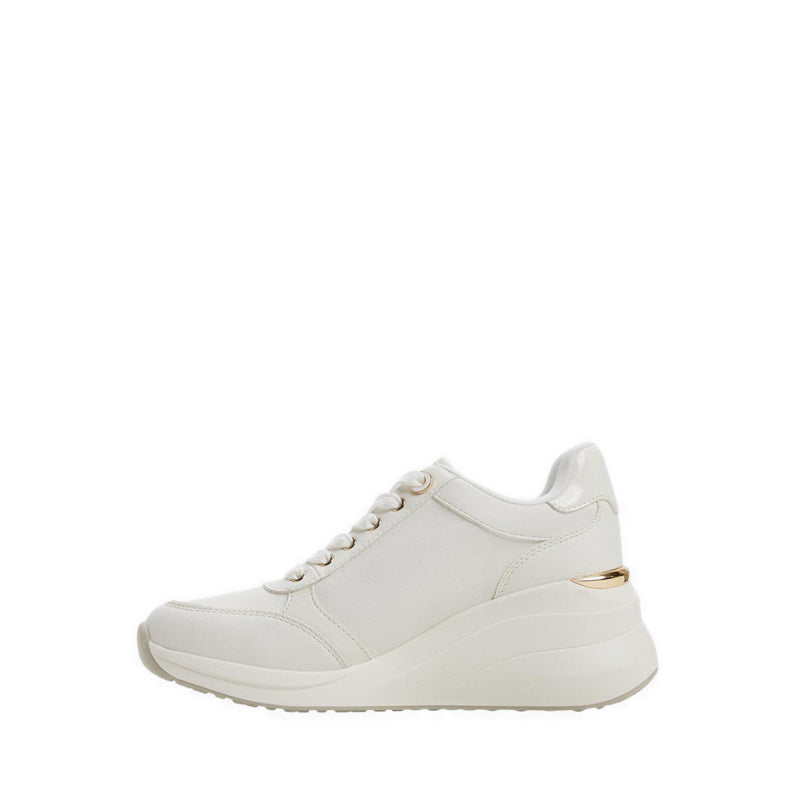 CAMBAY WEDGE SNEAKERS - WHITE