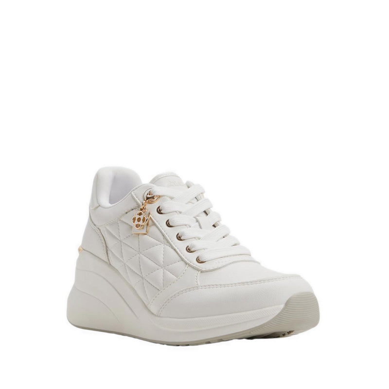 CAMBAY WEDGE SNEAKERS - WHITE