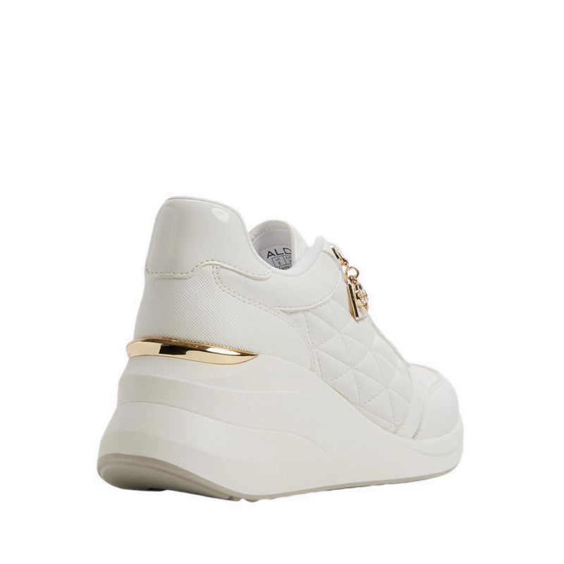 CAMBAY WEDGE SNEAKERS - WHITE